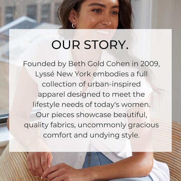 Women’s High Waisted Stretch Wide Leg Jeans Dark Wash Pull-On Comfort - Picture 7 of 7